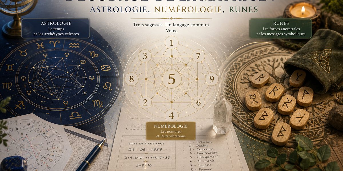 Décodage de la matrice : Astrologie, Numérologie, Runes